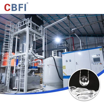 60 Tonluk Büyük Fabrika, Gıda Seviyesinde Yüksek Çıkışlı Buz Tüpü Makinesi Kullandı