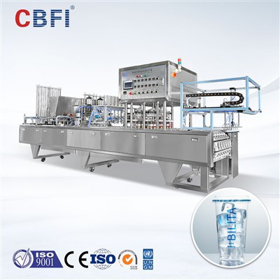 CBFI Kupası Buz Üretim Hattı Sistemi